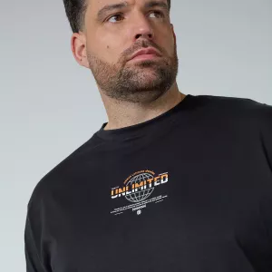 T-shirt globe Unlimited noir-10XL
