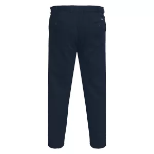 Pantalon chino stretch confortable bleu indigo Xtenda - Entre jambe 34-P50