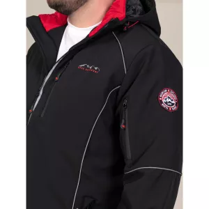 Veste softshell D555 Jamie noire-3XL