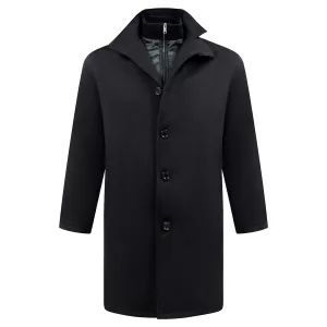 Manteau D555 Elton 2-en-1 noir-3XL