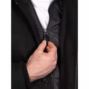 Manteau D555 Elton 2-en-1 noir-3XL