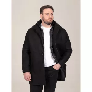 Manteau D555 Elton 2-en-1 noir-3XL