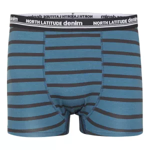 Pack de 3 Boxers assortis noir / bleu pétrole-3XL