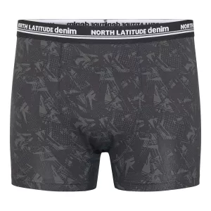 Pack de 3 Boxers assortis noir / gris-7XL
