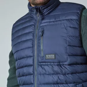 Veste matelassée North Latitude bleu marine-8XL