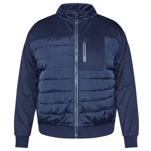 Veste hybride homme fort bleu marine