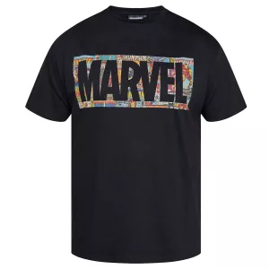 T-shirt MARVEL comics noir-9XL