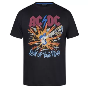 T-shirt AC/DC Blow Up Your Video noir-9XL