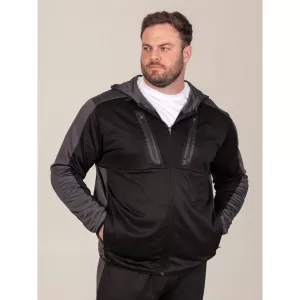 Sweat D555 Dry Wear zippé noir-4XL