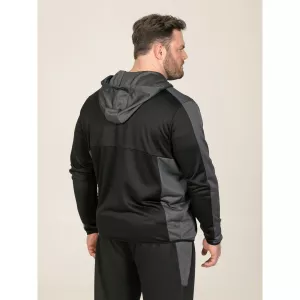 Sweat D555 Dry Wear zippé noir-4XL