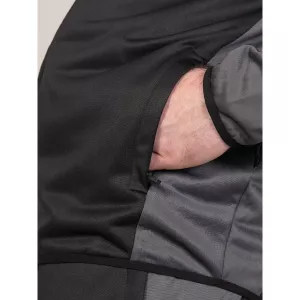 Sweat D555 Dry Wear zippé noir-5XL