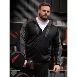 Sweat D555 Dry Wear zippé noir-5XL
