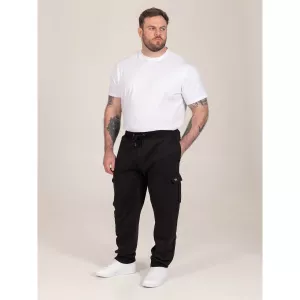 Pantalon jogging cargo D555 DEXTER noir-9XL