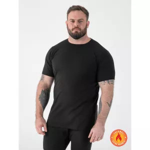 Maillot de corps thermique noir-4XL