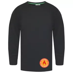 Maillot de corps thermique manches longues noir-4XL