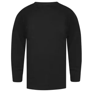 Maillot de corps thermique manches longues noir-8XL