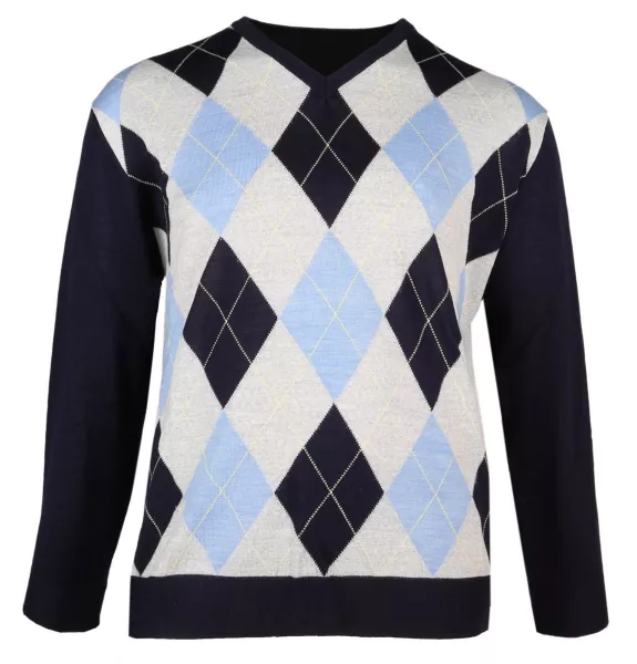 Pull losange homme outlet