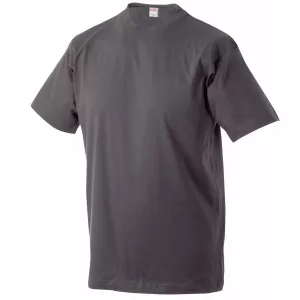 Tshirt gris anthracite grande taille comfort fit-12XL