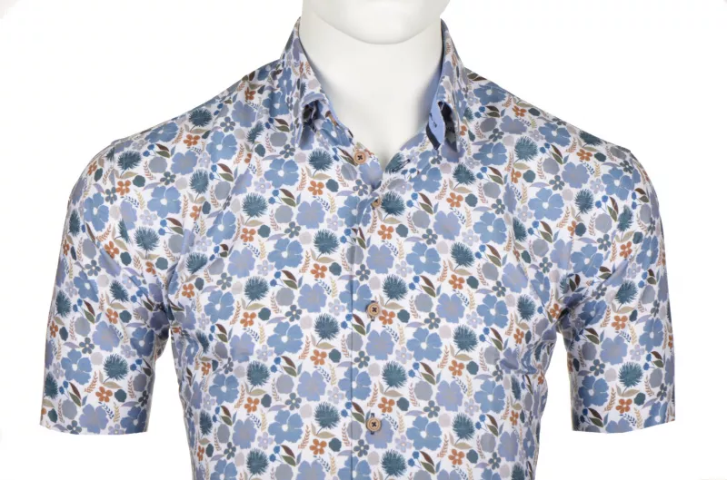 Chemise blanche manche courte de 3XL à 6XL-5XL