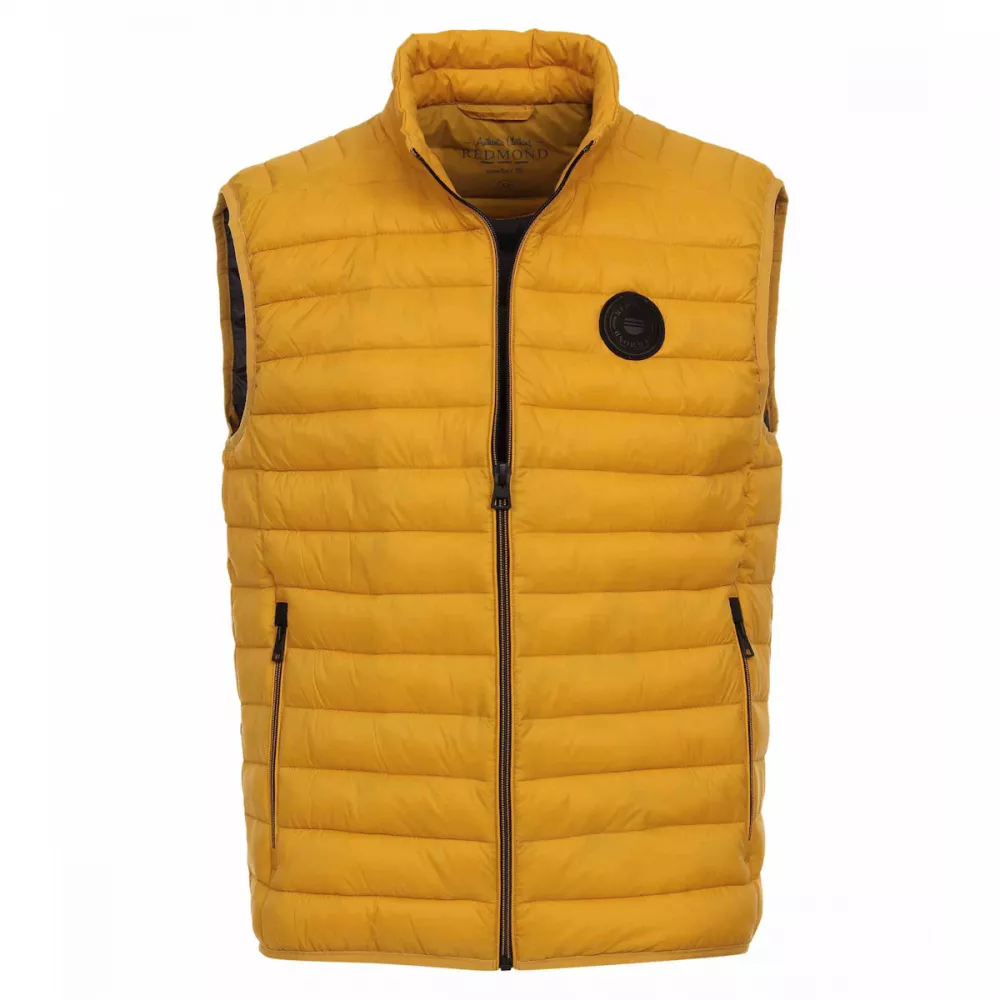 Veste sans manche matelassée Jaune de 2XL à 6XL-3XL