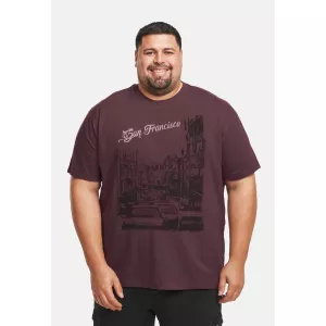 T-shirt manche courte Brun