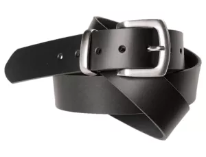 Ceinture cuir noire-C160
