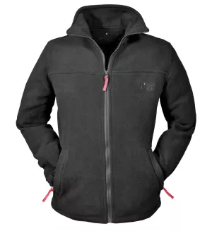 Polaire zippé avec poches noir
