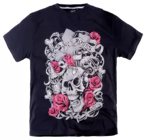 T-shirt rock Guns'n Roses manches courtes noir