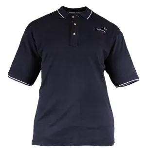 Polo manches courtes bleu marine 2XL et  3XL