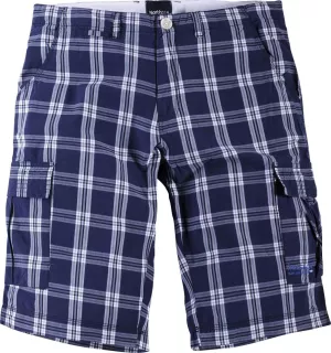North 56.4 Short carreaux bleu et blanc de 46US à 62US