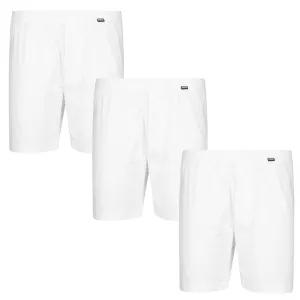 Pack de 3 caleçons longs de qualité blanc grande taille 8 (2XL)  au 20 (8XL)