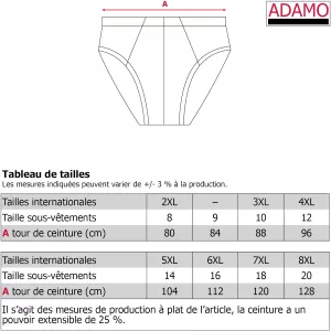 Slip de qualité (Pack de 3)  noir-T14