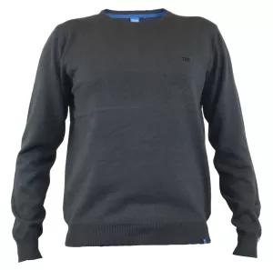 Pull col rond gris Charcoal 2XL - 3XL