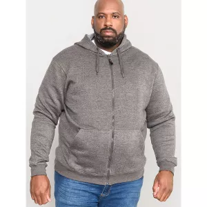 Sweat à capuche Mélange de gris de 2XL à 8XL-5XL