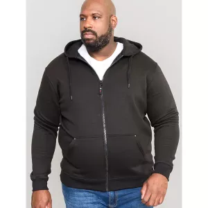 Sweat à capuche noir de 2XL à 8XL-7XL