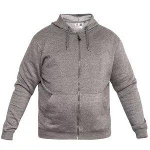 Sweat à capuche Mélange de gris de 2XL à 8XL-2XL