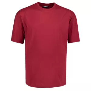 Tshirt bordeaux grande taille comfort fit-6XL
