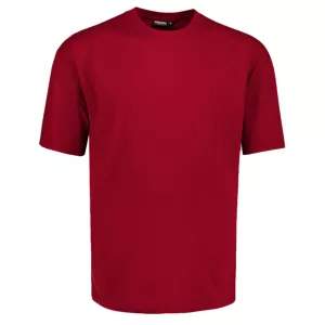 Tshirt rouge grande taille comfort fit-10XL
