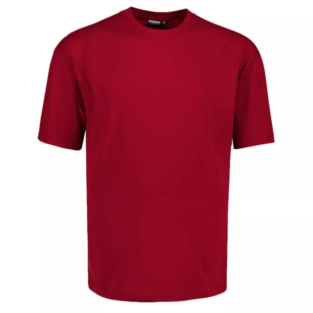 Tshirt rouge grande taille comfort fit-6XL