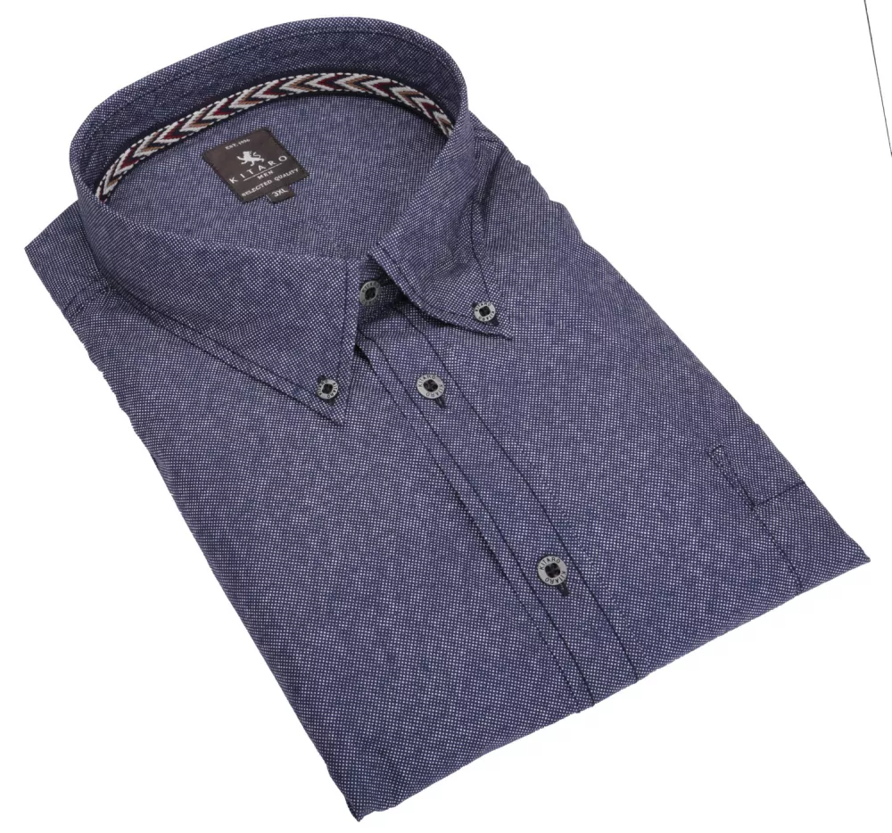 Chemise hiver Fashion bleu 5XL-5XL