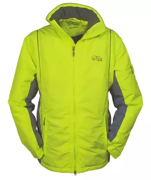 Blouson hiver Parka Jaune Fluo et Gris foncé de 3XL à 14XL