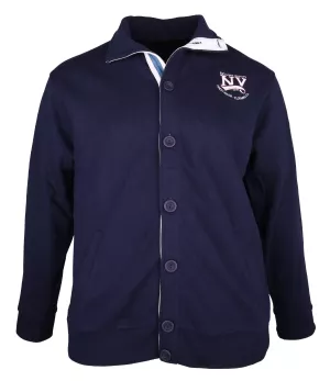 Veste Boutonnée bleu marine 3XL