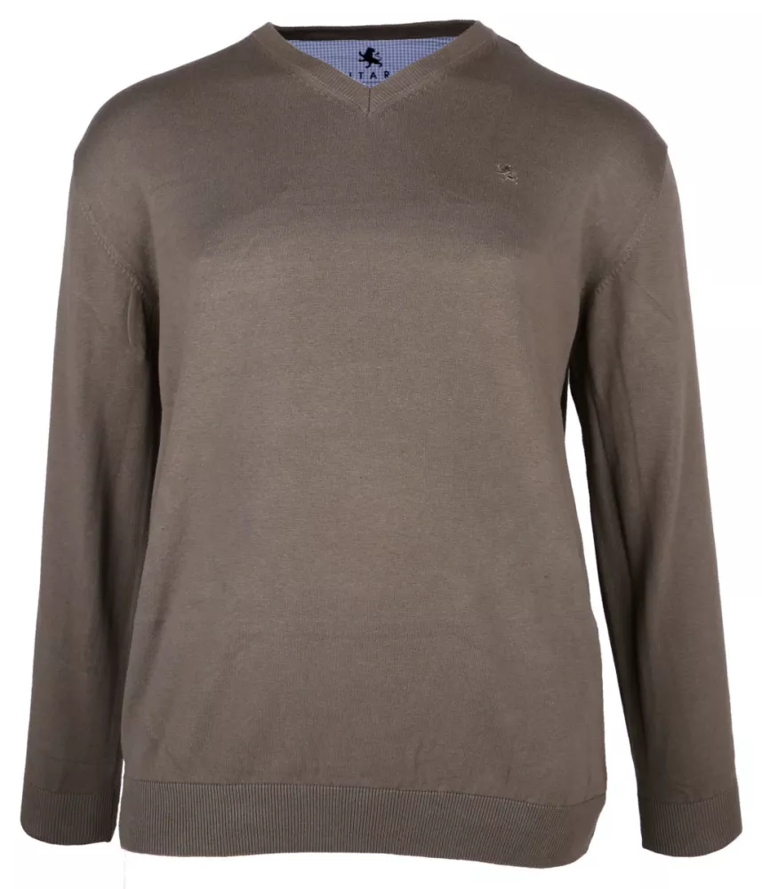 Pull col en V vert 3XL-3XL