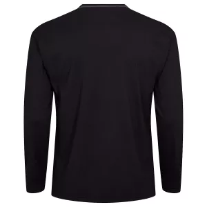 Haut de Pyjama manche longue noir-7XL