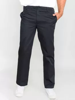 Pantalon taille élastiquée noir basilio-P56