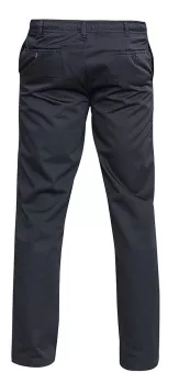 Pantalon taille élastiquée noir basilio-P52