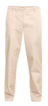 Pantalon taille elastiquée Beige