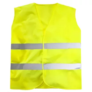 Gilet de sécurité Jaune Fluo bandes réfléchissantes-10XL