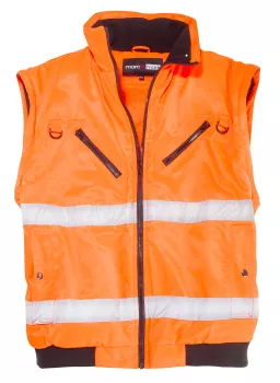 Veste de chantier Orange Fluo-7XL