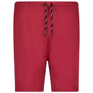 Short léger ou de Pyjama bordeaux en coton -2XL